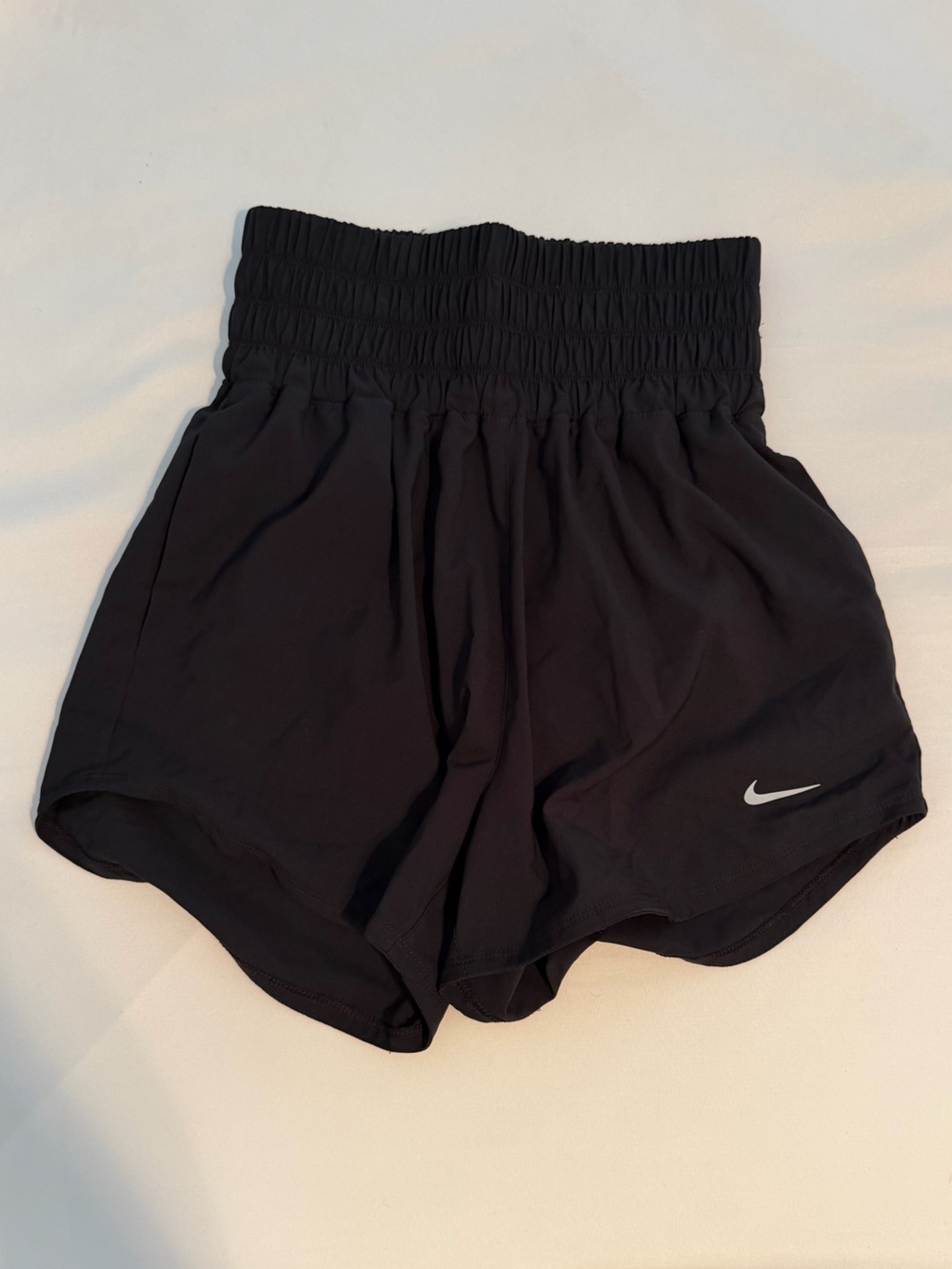 Nike Women's One Dri-FIT Ultra High-Waisted 3" Brief-Lined Shorts
